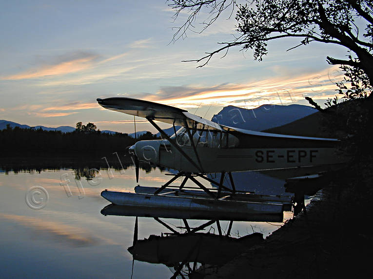 flyg, hst, Kamajkk, kommunikationer, Kvikkjokk, kvll, luftfart, nationalpark, nationalparker, sarek, sjflyg, sjflygplan