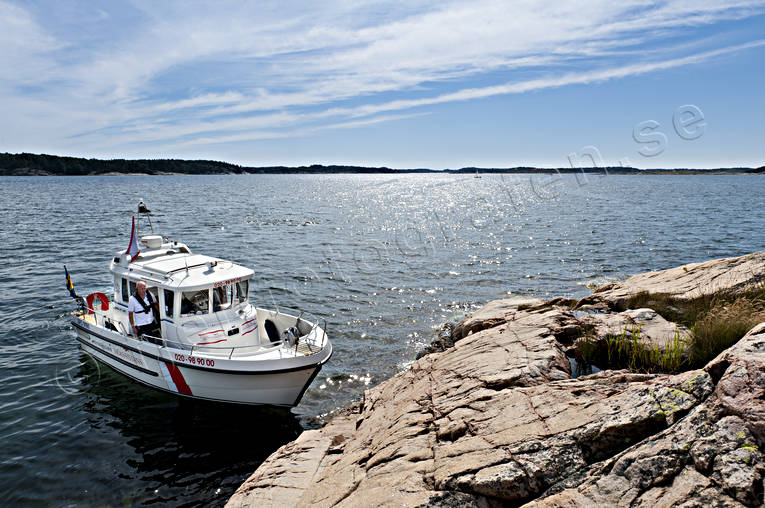arbete, Bohuslän, båt, kommunikationer, kust, Landskap, motorbåt, Resö, service, sjöfart, sjöräddning, sommar, årstider