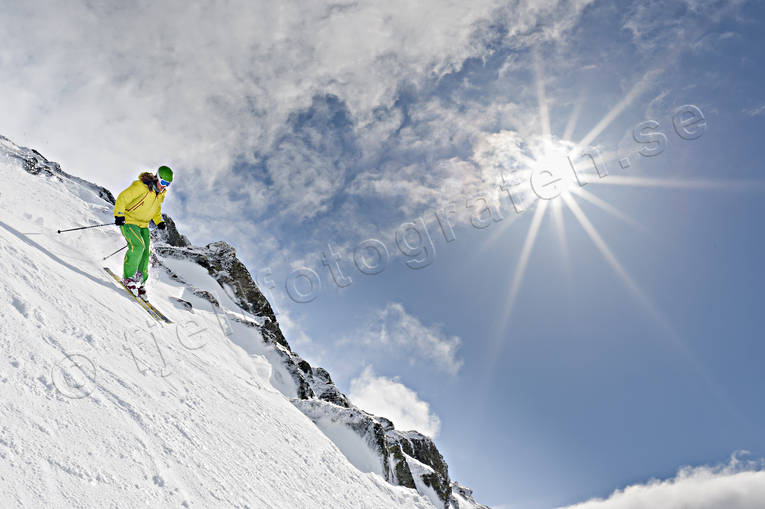 fritid, offpist, skidkare, skidkning, sport, utfrskning, vinter, ventyr