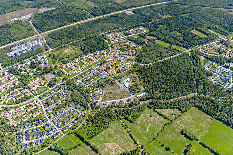 drnarbilder, drnarfoto, flygbild, flygbilder, Flygfoto, flygfoton, Jmtland, Skogsmon, sommar, stder, stersund