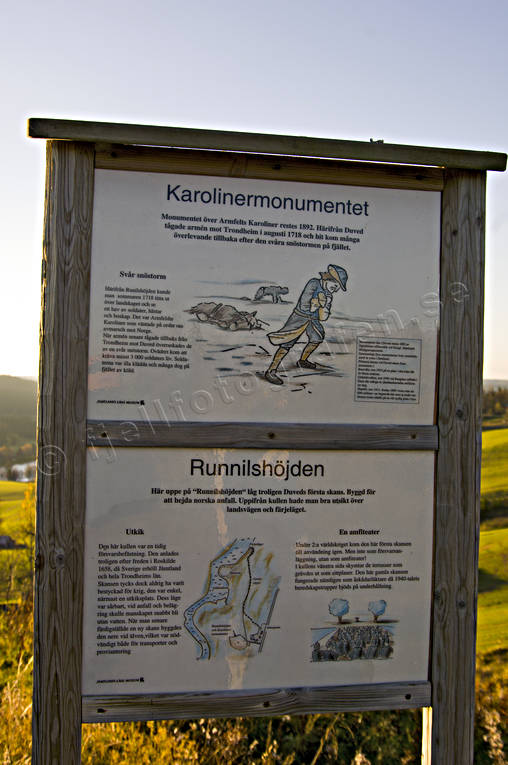 Duved, Jämtland, karoliner, karolinermonument, karolinermonumentet, millestgården, monument, Sevärdheter, skylt, skyltar