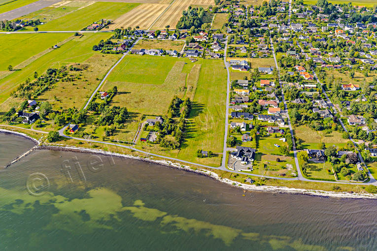 Skånes sydkust Flygfoto Beddingestrand, drönarbilder, drönarfoto, flygbild, flygbilder, Flygfoto, flygfoton, Landskap, samhällen, Skåne, Skånes sydkust, sommar, Vipphög