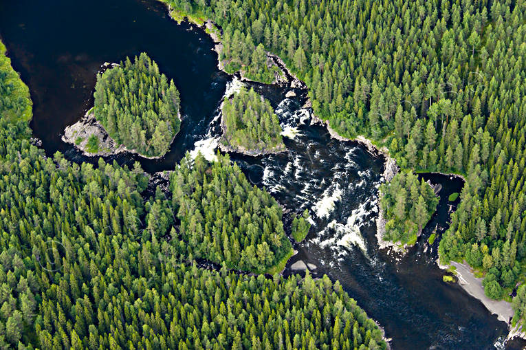Sladderforsen i Långan drönarbilder, drönarfoto, flygbild, flygbilder, Flygfoto, flygfoton, Jämtland, Långan, Sladderforsen, sommar, älv, älvar