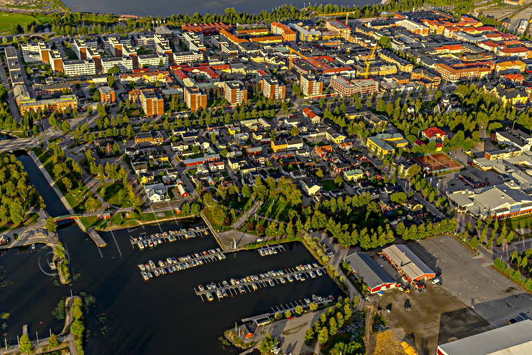 Småbåtshamn Nördfjärden Piteå drönarbilder, drönarfoto, flygbild, flygbilder, Flygfoto, flygfoton, gästhamn, Landskap, Norrbotten, Nördfjärden, Piteå, samhällen, småbåtshamn, sommar