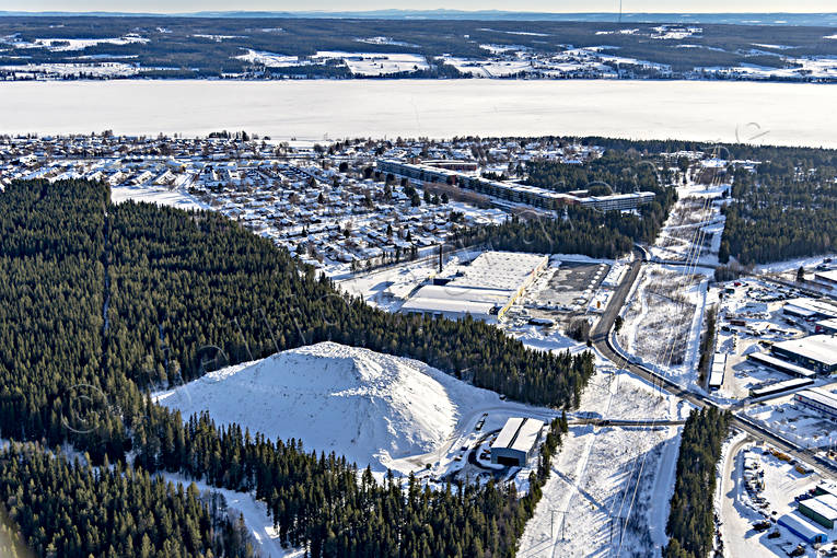 anlggningar, drnarbilder, drnarfoto, flygbild, flygbilder, Flygfoto, flygfoton, Jmtland, renhllning, snhg, snrjning, sntipp, sntippen, stder, tipp, vinter, stersund