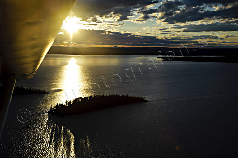 Solnedgång över Ånnsjön drönarbilder, drönarfoto, flygbild, flygbilder, Flygfoto, flygfoton, Jämtland, kväll, kvällsljus, Landskap, skymning, solnedgång, sommar, Ånnsjön
