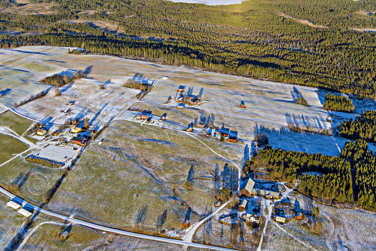 Stackris Orrviken Flygfoto byar, drönarbilder, drönarfoto, flygbild, flygbilder, Flygfoto, flygfoton, gårdar, höst, Jämtland, Landskap, Orrviken, Stackris