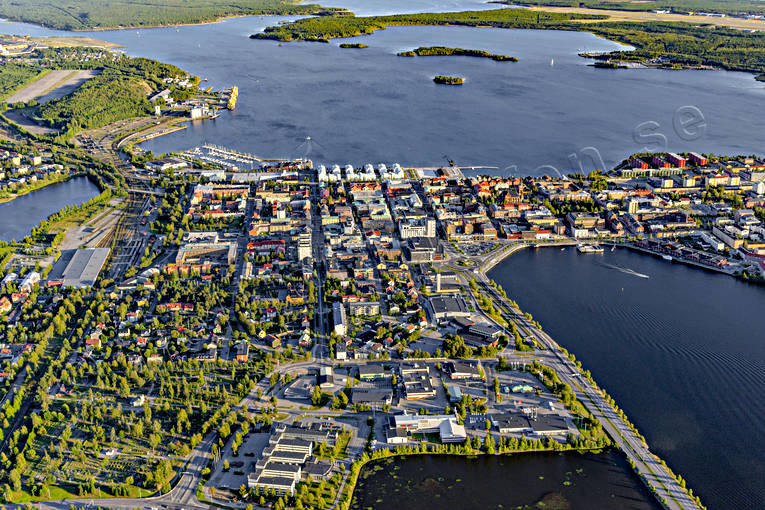 drönarbilder, drönarfoto, flygbild, flygbilder, Flygfoto, flygfoton, Luleå, Norra hamnen, Norrbotten, sommar, Stadsviken, städer