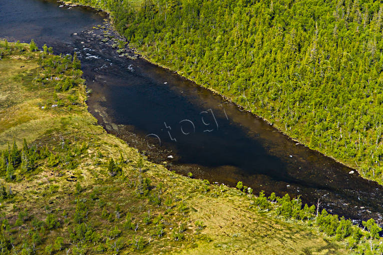 Storån vid Lillhon drönarbilder, drönarfoto, flygbild, flygbilder, Flygfoto, flygfoton, Jämtland, sommar, Storån, älvar