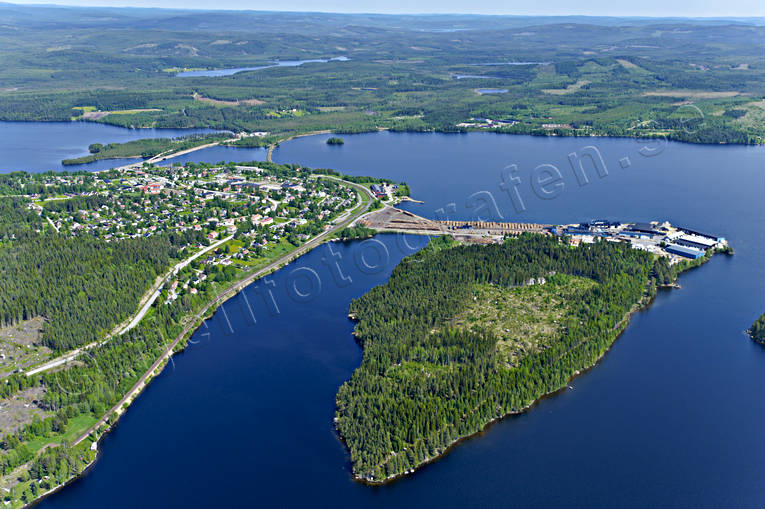 Storön Revsundssjön Gällö drönarbilder, drönarfoto, flygbild, flygbilder, Flygfoto, flygfoton, Gällö, Jämtland, Landskap, Revsundssjön, samhällen, sommar, Storön