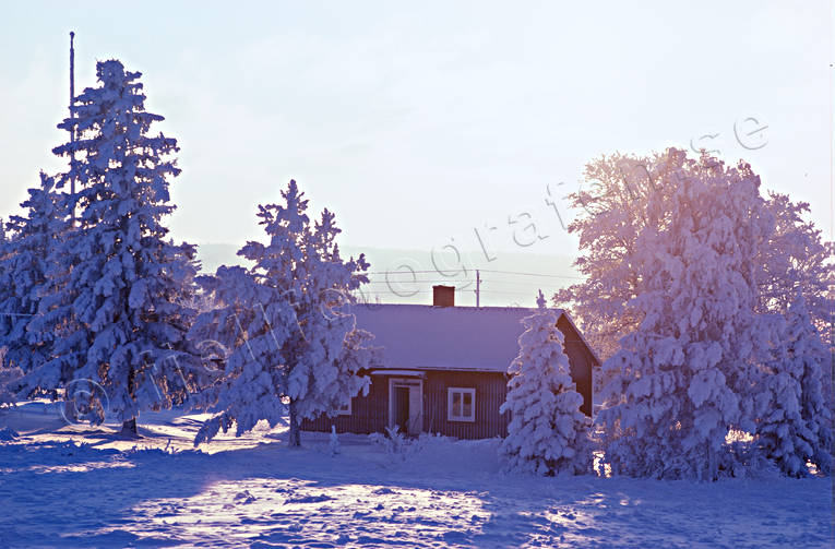 julkort, julstämning, Jämtland, snö, stuga, stugor, stämning, stämningsbild, stämningsbilder, vinter