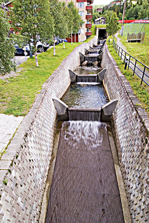 Susabäcken Åre Jämtland, samhällen, stensättning, susabäcken, vattendrag, Åre