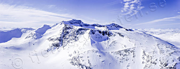 Sylarnamassivet canvastavla, fjäll, fjällbilder, fjälltoppar, Fototavla, Jämtland, Landskap, lillsylen, panorama, storsylen, sylarna, Sylarnamassivet, tavla, vinter