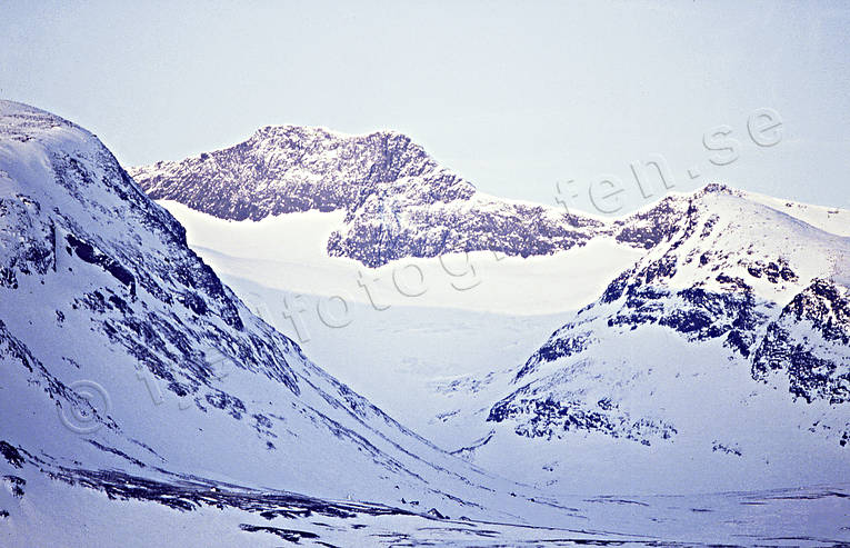 fjll, glacir, Jmtland, Landskap, sylarna, Sylarnamassivet, vinter