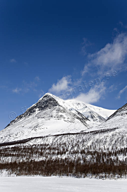 Tarrekaise fjällen, fjälltopp, fjällvidder, kalfjäll, Kvikkjokk, Landskap, lappland, snö, Tarradalen, Tarrekaise, vandringsled, vinter, vinterled