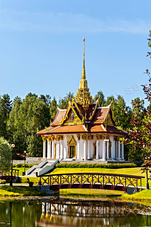 anlggningar, byggnader, Chulalongkorn, Chulalongkorns, Jmtland, jmtlandsbilder, Kung Chulalongkorn, paviljong, paviljongen, sevrdhet, Sevrdheter, sommar, tempel, Thailndska, Thaipaviljongen, Utanede
