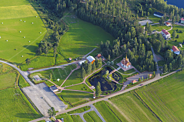 Thailändska Paviljongen Flygfoto anläggningar, byggnader, Chulalongkorn, Chulalongkorns, drönarbilder, drönarfoto, flygbild, flygbilder, Flygfoto, flygfoton, Jämtland, jämtlandsbilder, Kung Chulalongkorn, paviljong, paviljongen, sevärdhet, Sevärdheter, tempel, Thailändska, Thaipaviljongen, Utanede