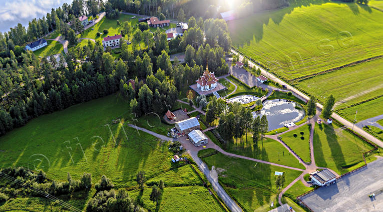 Thailändska Paviljongen Flygfoto anläggningar, byggnader, Chulalongkorn, Chulalongkorns, drönarbilder, drönarfoto, flygbild, flygbilder, Flygfoto, flygfoton, Jämtland, jämtlandsbilder, Kung Chulalongkorn, paviljong, paviljongen, sevärdhet, Sevärdheter, tempel, Thailändska, Thaipaviljongen, Utanede