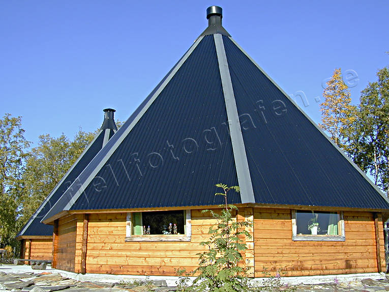 byggnader, byggnationer, kta, lappland, Saxns, stor, timrad