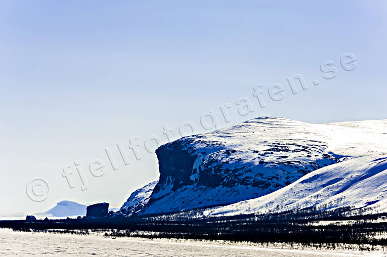 Landskap, lappland, Sijddojavrre, Sitojaure, Tjlebakte, Tjlepakte, vinter