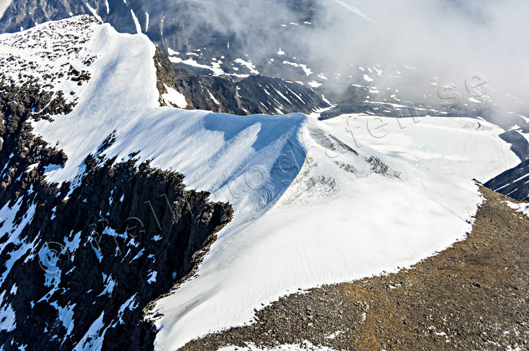 Topparna på Kebnekaise drönarbilder, drönarfoto, flygbild, flygbilder, Flygfoto, flygfoton, Kebnekaise, Landskap, lappland, sommar, Sydtoppen