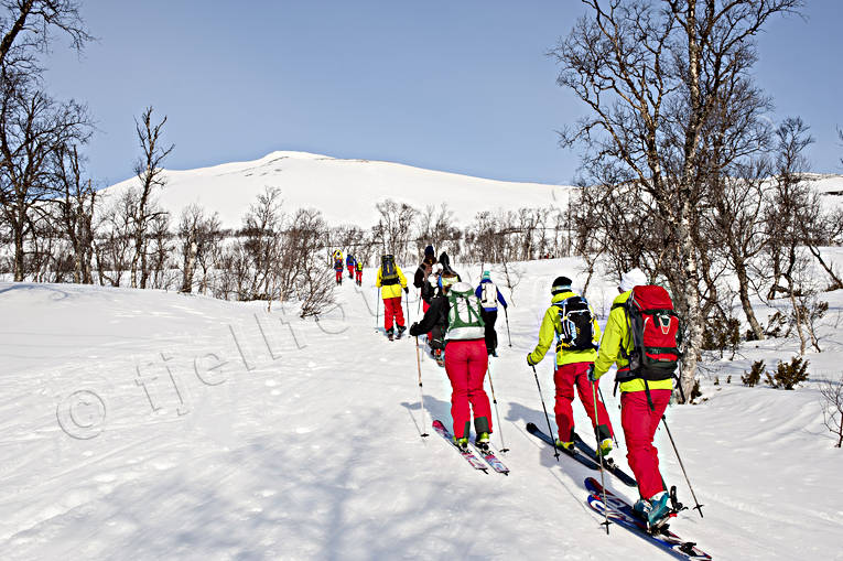 fjll, getryggen, Jmtland, Landskap, randonnee, skidkare, skidkning, sport, Storulvn, turkning, vinter, ventyr