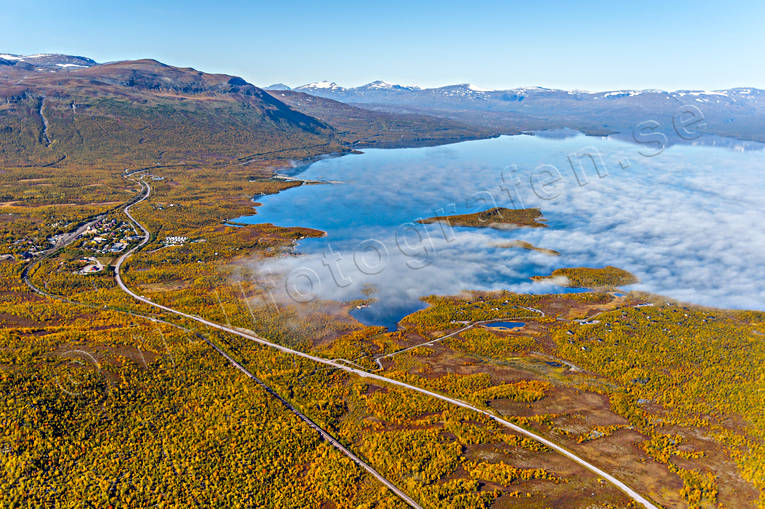 Torneträsk vid Abisko Abisko, drönarbilder, drönarfoto, FJÄLLEN, flygbild, flygbilder, Flygfoto, flygfoton, höst, Landskap, lappland, torneträsk