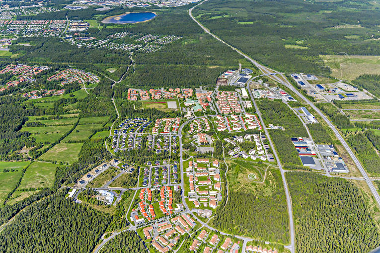 drnarbilder, drnarfoto, flygbild, flygbilder, Flygfoto, flygfoton, Jmtland, Lillsjn, Odensala, sommar, stder, Torvalla, stersund