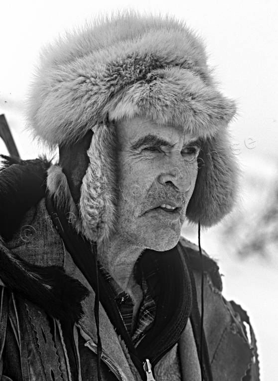 Trappern Valdemar Bergstrand bergstrand, fångst, fångstman, jakt, trappern, trappern Bergstrand