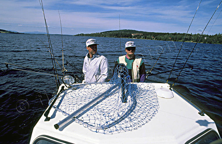 Trollingfiskare på Storsjön fiske, sportfiske, Storsjön, trolling, trollingbåt, trollingfiskare