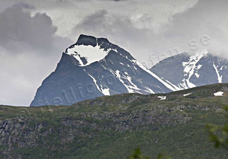 Tuolpagorni i Kebnekaisefjällen berg, fjäll, fjällen, fjälltopp, Landskap, lappland, natur, sommar, tuolpagorni