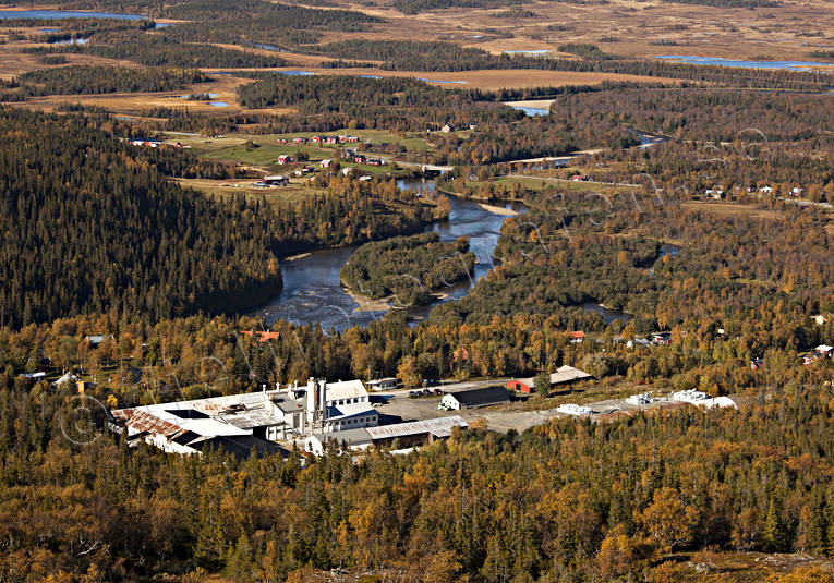 Täljstensfabriken i Handöl by, byar, fabrik, Handöl, Handölan, Jämtland, täljsten, täljstensfabrik