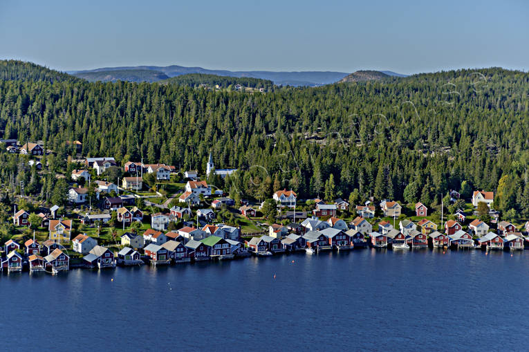 Ulvö hamn, Norra Ulvön drönarbilder, drönarfoto, flygbild, flygbilder, Flygfoto, flygfoton, Landskap, norra, samhällen, sommar, Ulvö kyrka, Ulvöarna, Ulvön, Ångermanland