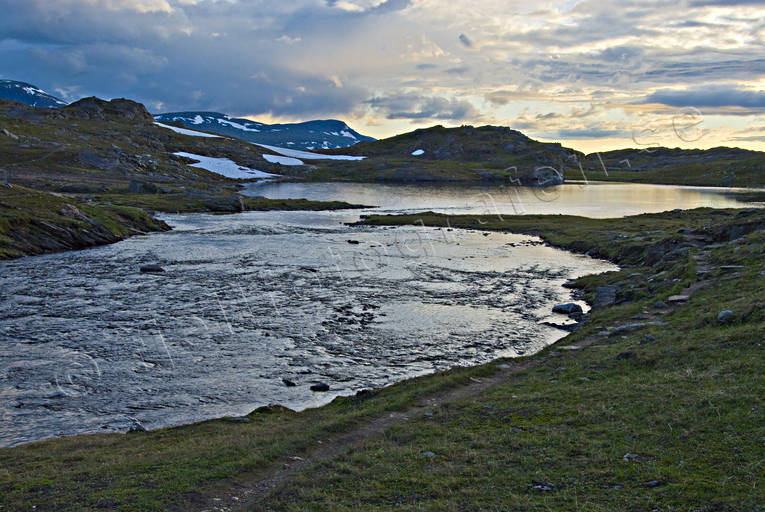 fjllvandring, midnattsol, nationalpark, nationalparker, natt, Padjelanta, sommar, sommarnatt, ventyr