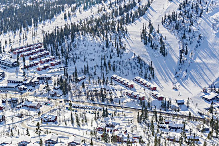 Vemdalsskalet Flygfoto anläggningar, drönarbilder, drönarfoto, flygbild, flygbilder, Flygfoto, flygfoton, Härjedalen, skidanläggning, skidbackar, skidort, Vemdalsskalet, vinter