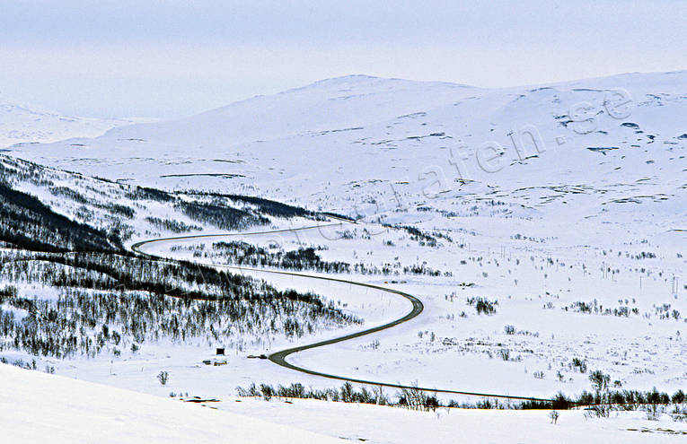 fjllvg, Landskap, lappland, Stekenjokk, vinter, vintervg, vg