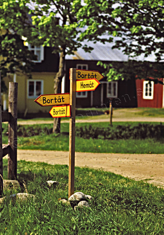 bortt, hemlngtan, hemt, kommunikationer, land, landfart, skylt, skyltar, vgskylt, vgskyltar