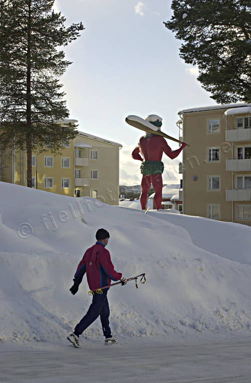 lappland, samhlle, samhllen, Storuman, vildmannen, vinter