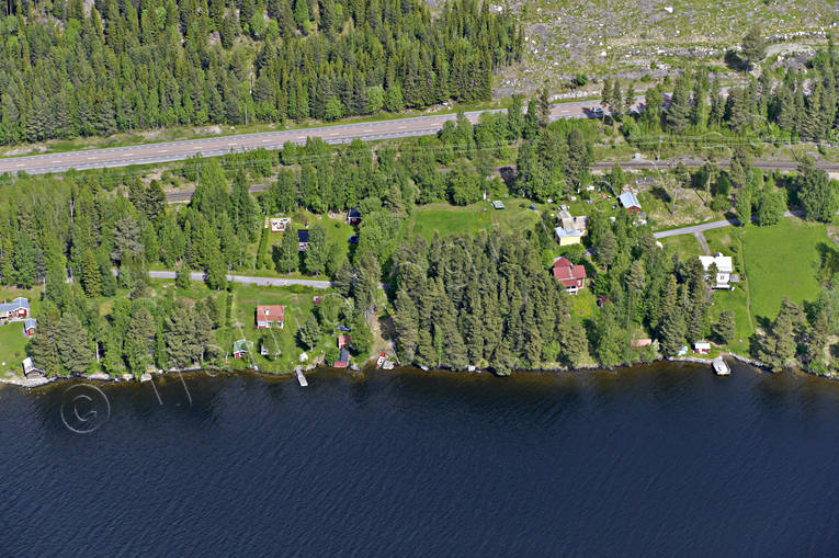 Villor i Pilgrimstad bebyggelse, drönarbilder, drönarfoto, flygbild, flygbilder, Flygfoto, flygfoton, gårdar, Jämtland, Pilgrimstad, samhällen, sommar, stugor, villor
