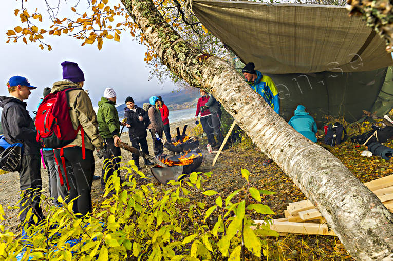 eld, elda, friluftsliv, grilla, hst, Jmtland, Landskap, lger, vindskydd, ventyr