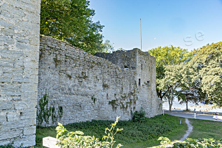 Gotland, ringmuren, städer, Visby