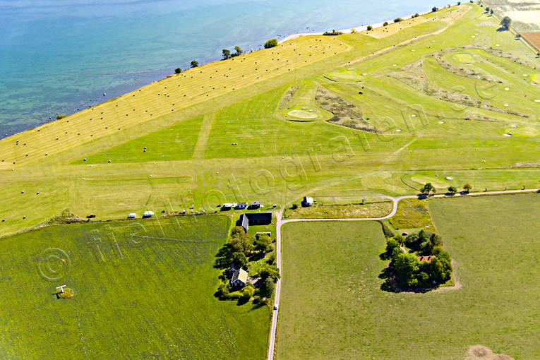 anlggningar, drnarbilder, drnarfoto, Ed, flygbild, flygbilder, Flygfoto, flygfoton, flygflt, golfbana, Landskap, Smland, sommar, Visings