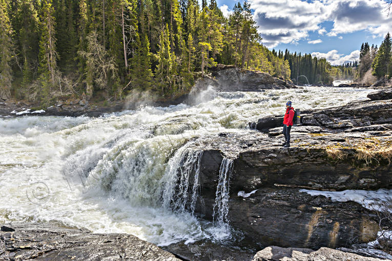 fors, friluftsliv, Indalslven, Jmtland, Landskap, sommar, vatten, vattendrag, vattenfall, vrflod, ventyr