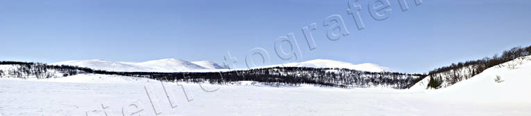 Anarisfjllen, Bredsjn, fjll, fjllskog, Jmtland, Landskap, lgfjll, panorama, panoramabilder, vinter