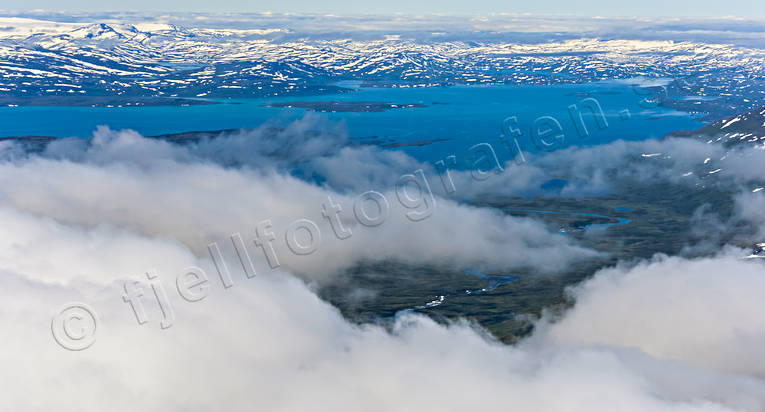 Vy över Padjelanta och Virihaure drönarbilder, drönarfoto, flygbild, flygbilder, Flygfoto, flygfoton, Landskap, lappland, moln, nationalpark, Padjelanta, sommar, Svenska Fjällen, Virihaure