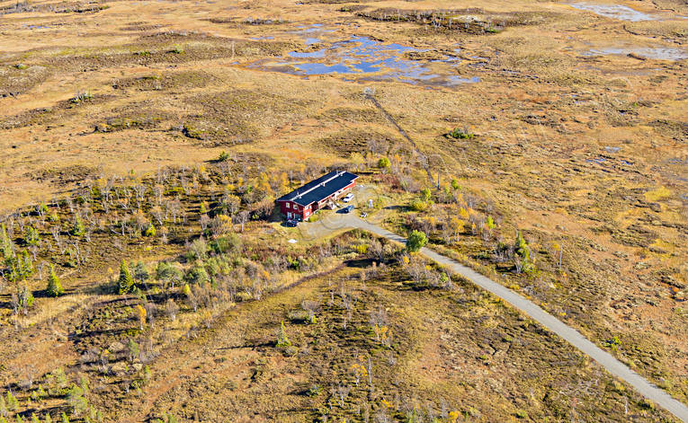 Väderstationen på Visjövalen drönarbild, drönarbilder, drönarfoto, flygbild, flygbilder, Flygfoto, flygfoton, Jämtland, samhällen, Storlien, Visjövalen, väderstation
