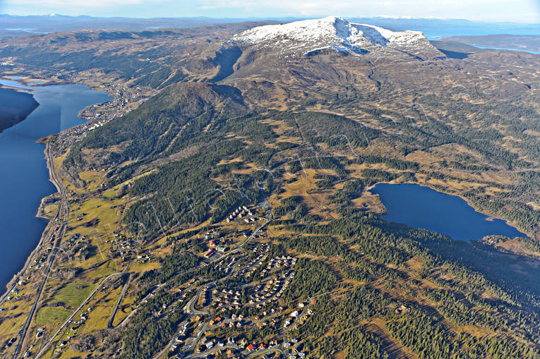 Bjrnen, drnarbilder, drnarfoto, flygbild, flygbilder, Flygfoto, flygfoton, hst, Jmtland, Landskap, samhllen, re, re Bjrnen, reskutan