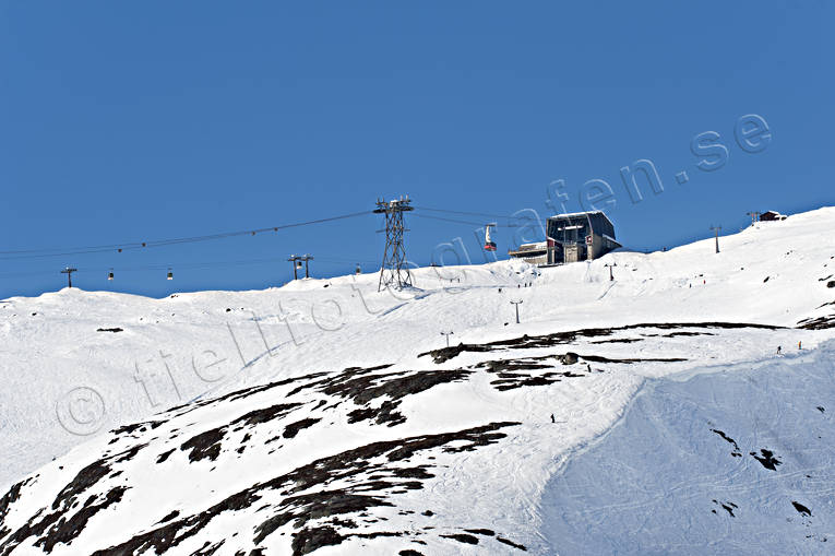 fjll, Jmtland, kabinbanan, Landskap, skidkning, vinter, reskutan