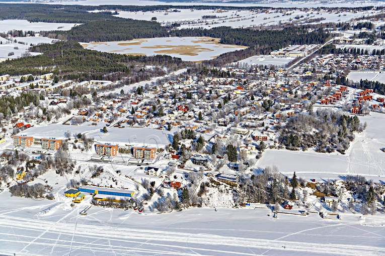 Änge Frösön Flygfoto drönarbilder, drönarfoto, flygbild, flygbilder, Flygfoto, flygfoton, Frösön, Jämtland, Mjälle kulle, städer, vinter, änge, Östersund