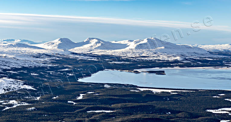 Ånnsjön och Snasahögarna drönarbilder, drönarfoto, flygbild, flygbilder, Flygfoto, flygfoton, Jämtland, vinter